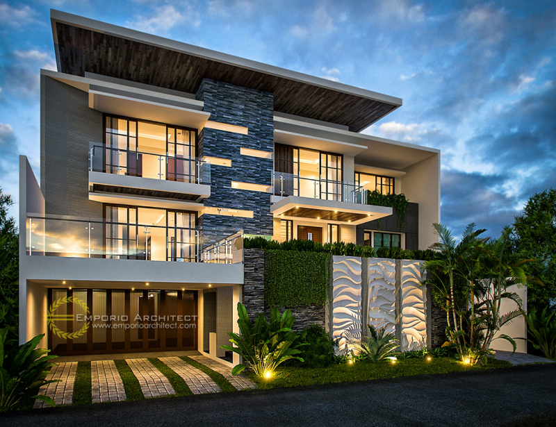 Desain Rumah Minimalis Modern 2 Lantai Kekinian