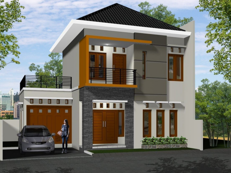 Desain Rumah Minimalis Modern 2 Lantai Terbaru