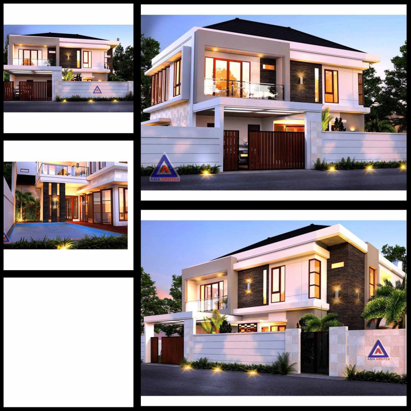 Gambaran Desain Rumah Minimalis Modern 2 Lantai