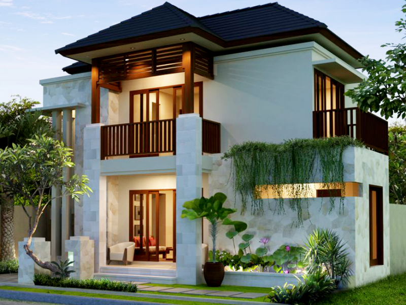 Konsep Desain Rumah Minimalis Modern 2 Lantai