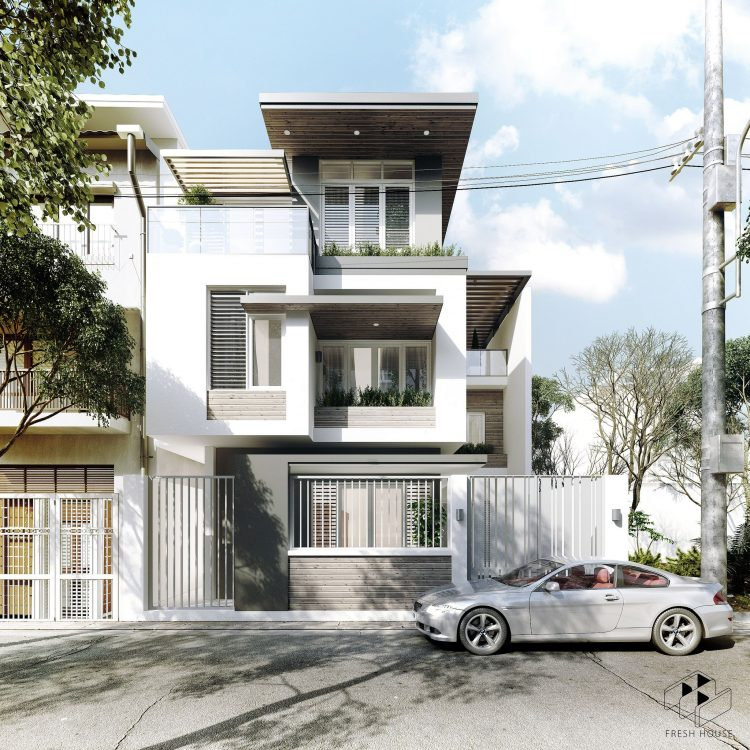 Desain Rumah Minimalis Serba Putih