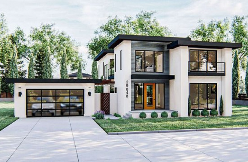 Desain rumah minimalis Lantai 2