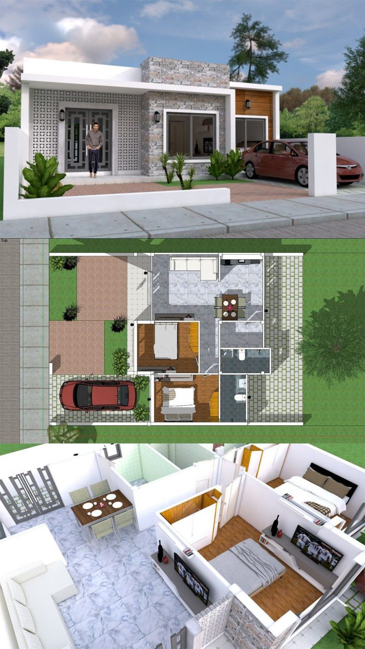 Desain Rumah Minimalis 6x12 Terbaru