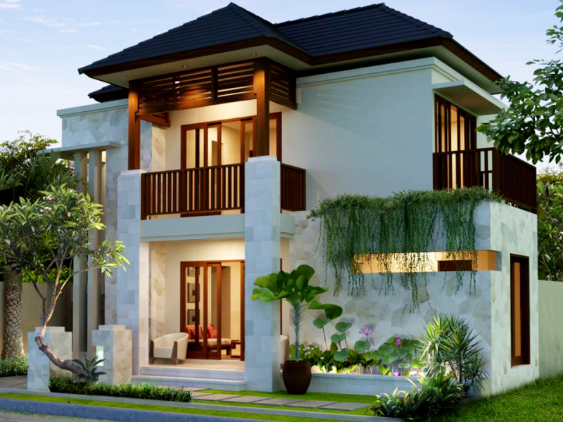 Foto Desain Rumah Minimalis 2 Lantai Sederhana
