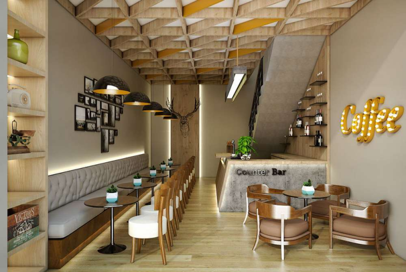 Desain Cafe sederhana