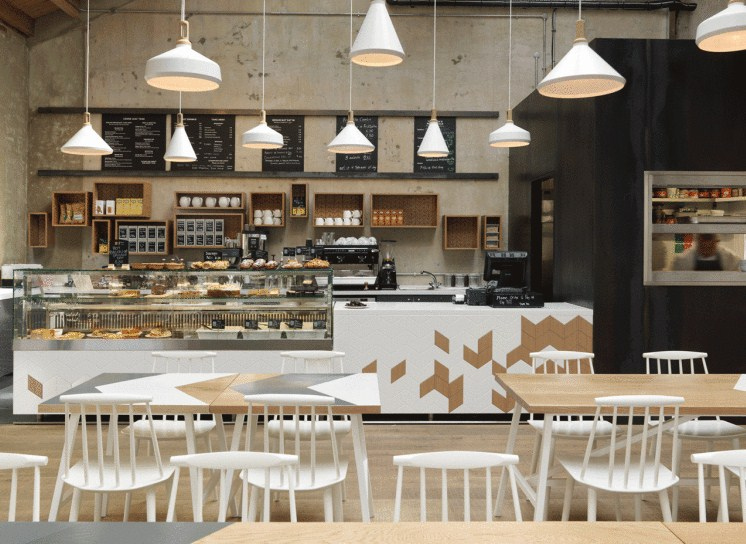 Desain kursi cafe unik