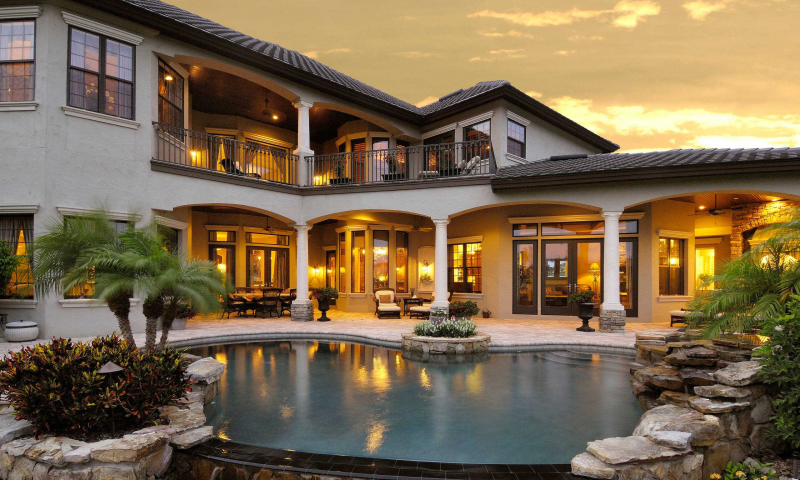 Gambaran Desain Rumah Mewah Klasik - Desain id