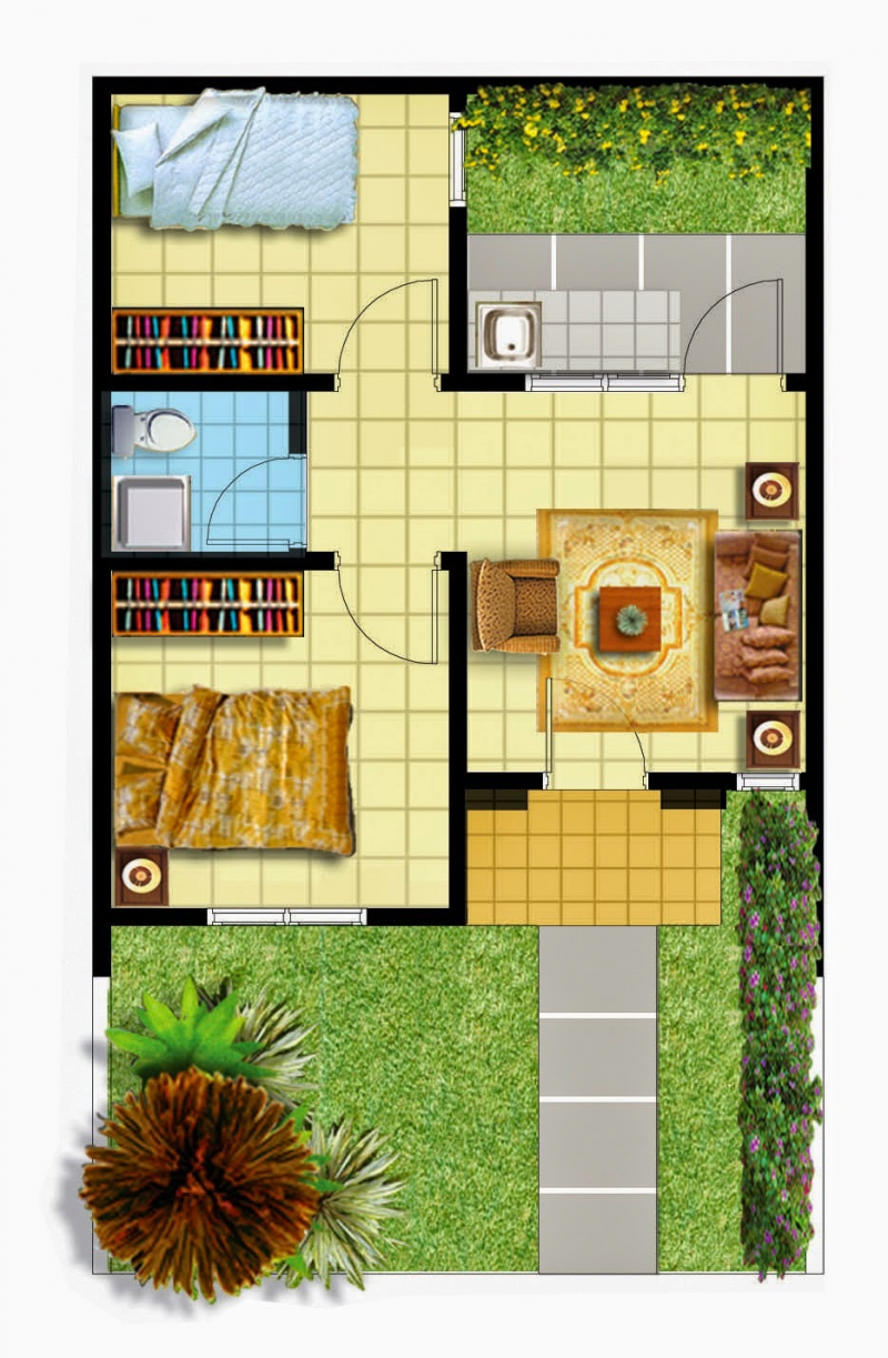 30 Contoh Desain Rumah Minimalis Harga 70 Juta Desain id