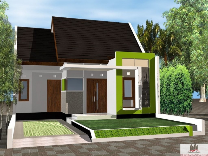 Desain Rumah Dengan Biaya 50 Juta Kekinian