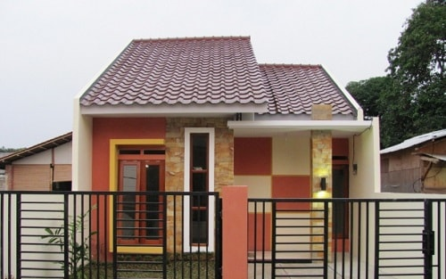 Desain Rumah Minimalis dengan Pagar