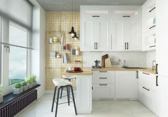 Dinding pasak unik untuk dekorasi dapur anda