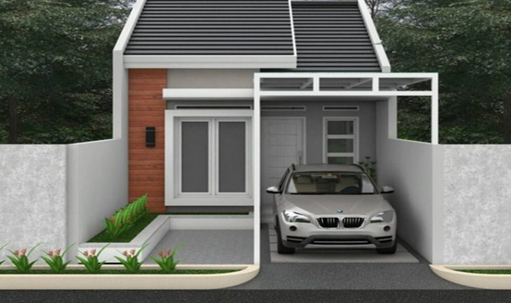 Desain Rumah Dengan Tempat Parkir Luas type 36