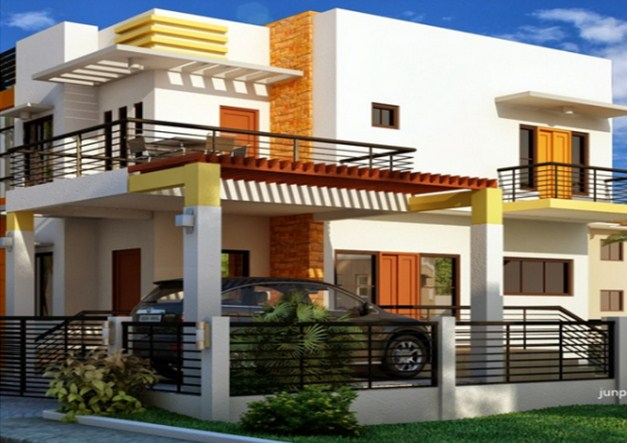 Desain Rumah Modern Dengan Atap Datar