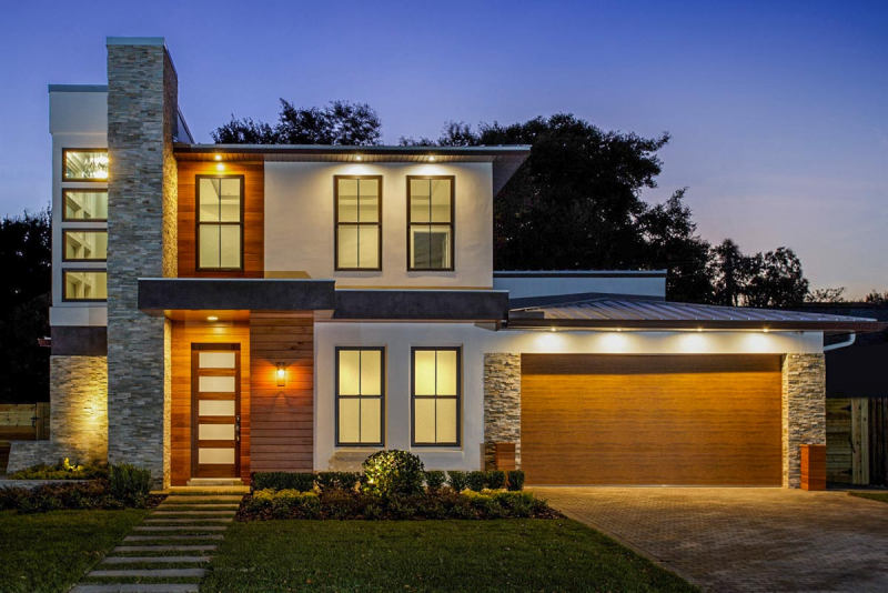 Contoh Desain Rumah Modern 2 Lantai