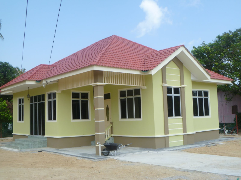Desain Rumah Pedesaan Foto