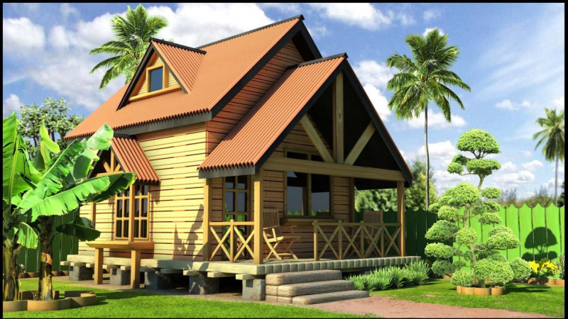 Konsep Desain Rumah Pedesaan