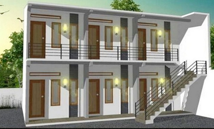 Desain Rumah Kontrakan 1 petak