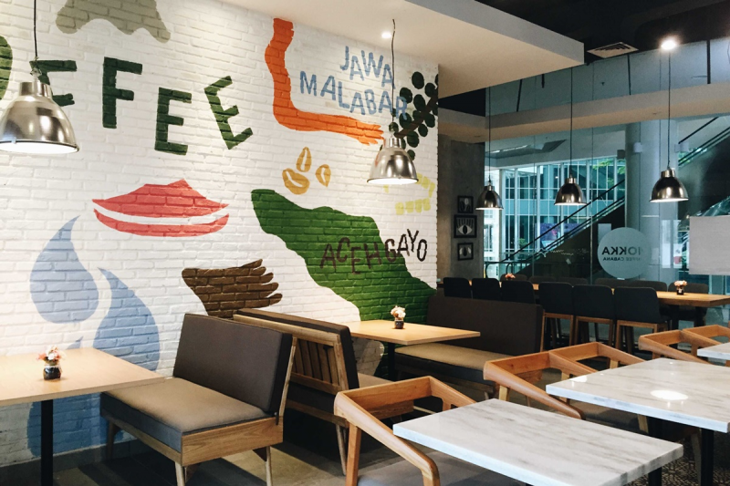 Gambar Dinding Cafe
