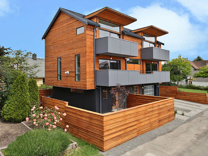 Desain Rumah Panggung Kayu Modern Keren