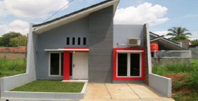 Desain Rumah Dengan Atap Miring