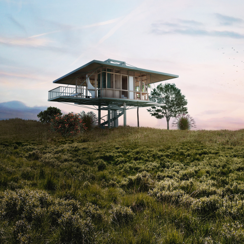 Desain Rumah Panggung Terkini