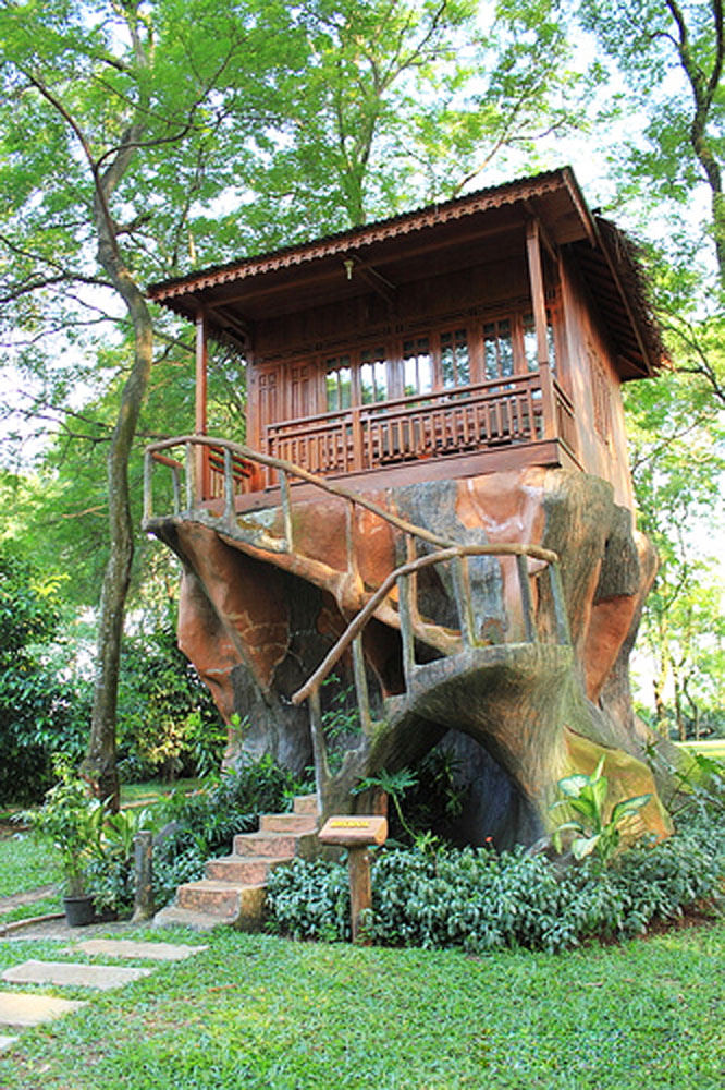 Gambar Desain Rumah Pohon