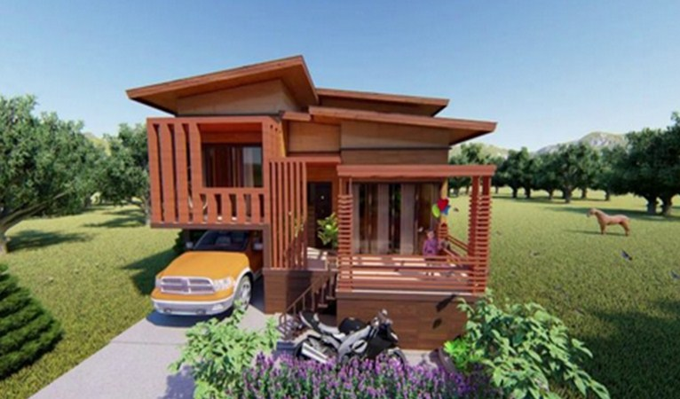 Desain Rumah Panggung Modern Minimalis