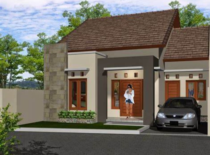 Desain Rumah Satu Lantai Simple