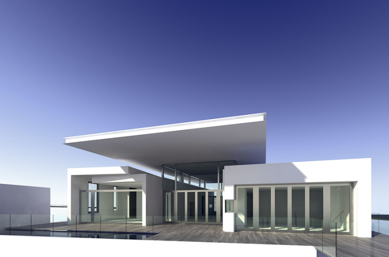 Desain Rumah Satu Lantai Modern Minimalis