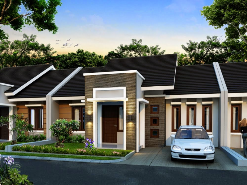 Foto Desain Rumah Satu Lantai
