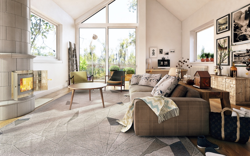 Sketsa Desain Rumah Scandinavian