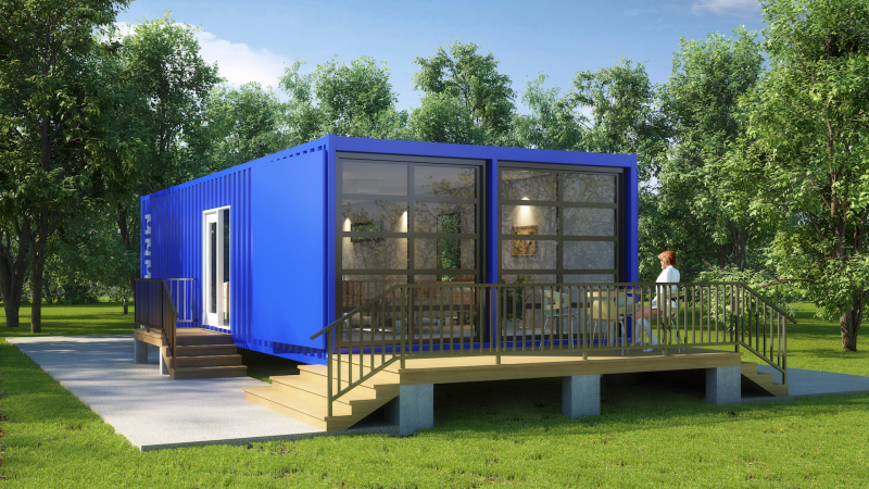 Desain Rumah Rangka Besi