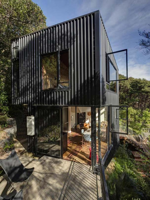 Desain Rumah Rangka Besi Model Kekinian