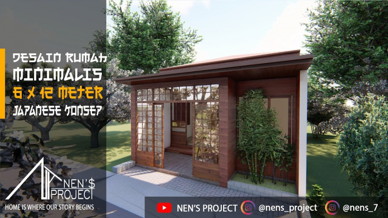 Gambar Desain Rumah Sederhana 6x12