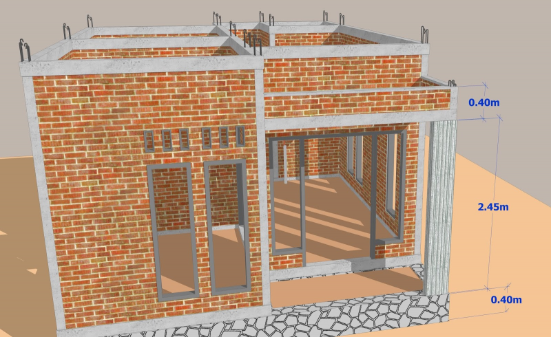 Desain Rumah Sederhana 2 Kamar Baru