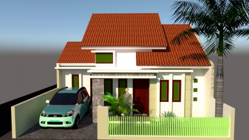 Sketsa Desain Rumah Sederhana 2 Kamar
