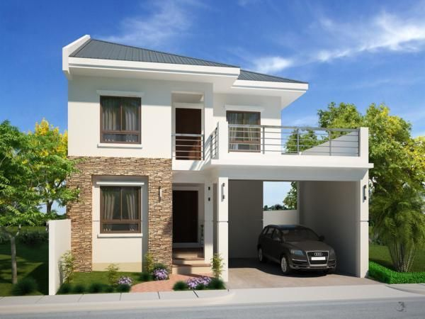 Desain Rumah Sederhana 2 Lantai Minimalis Modern