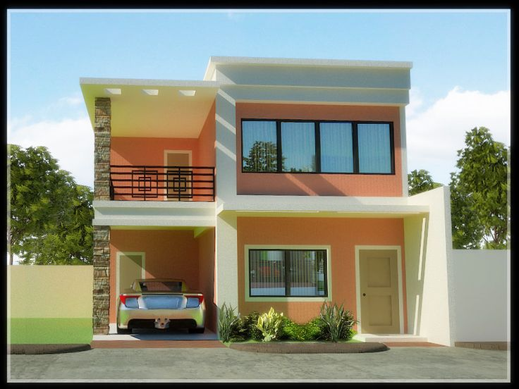 Desain Rumah Sederhana 2 Lantai Modern