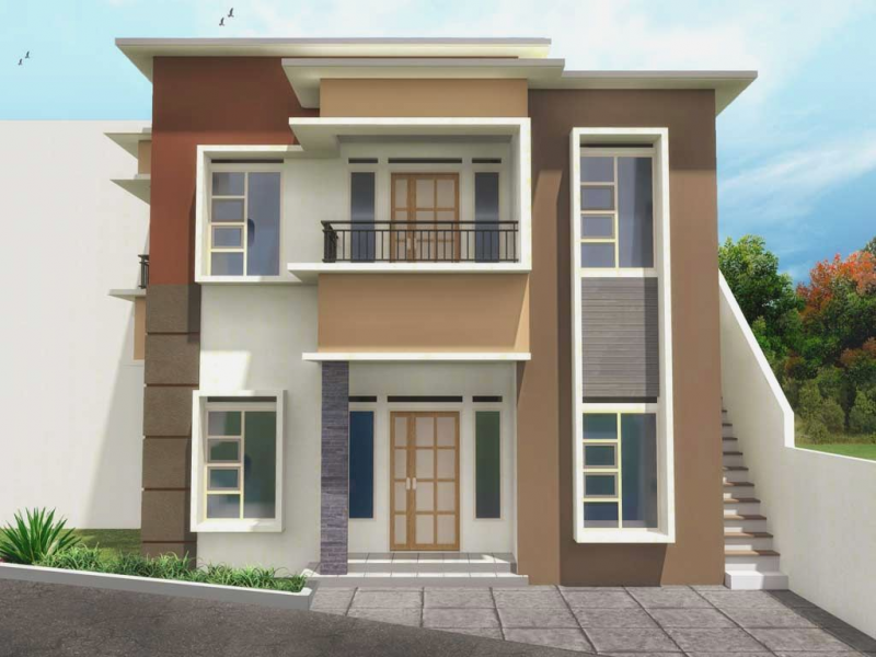 Ide Desain Rumah Sederhana 2 Lantai