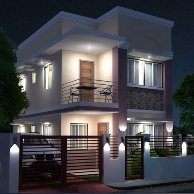 Inspirasi Desain Rumah Sederhana 2 Lantai