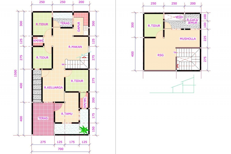 Desain Rumah Sederhana 3 Kamar Kekinian
