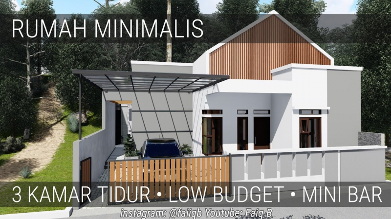 Foto Desain Rumah Sederhana 3 Kamar