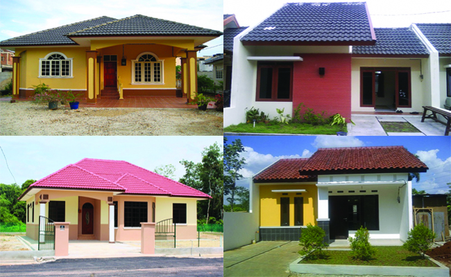 Desain Rumah Sederhana 3 Kamar di Kampung Baru