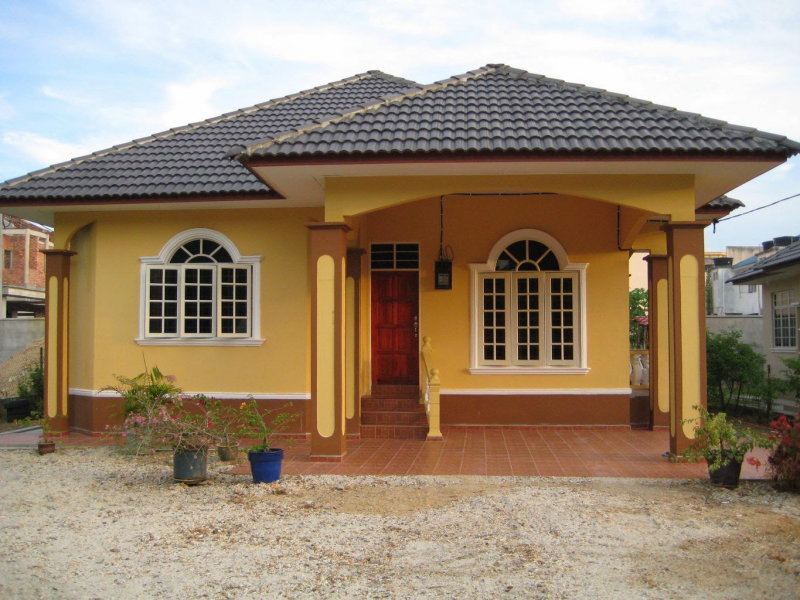 Desain Rumah Sederhana 3 Kamar di Kampung Foto
