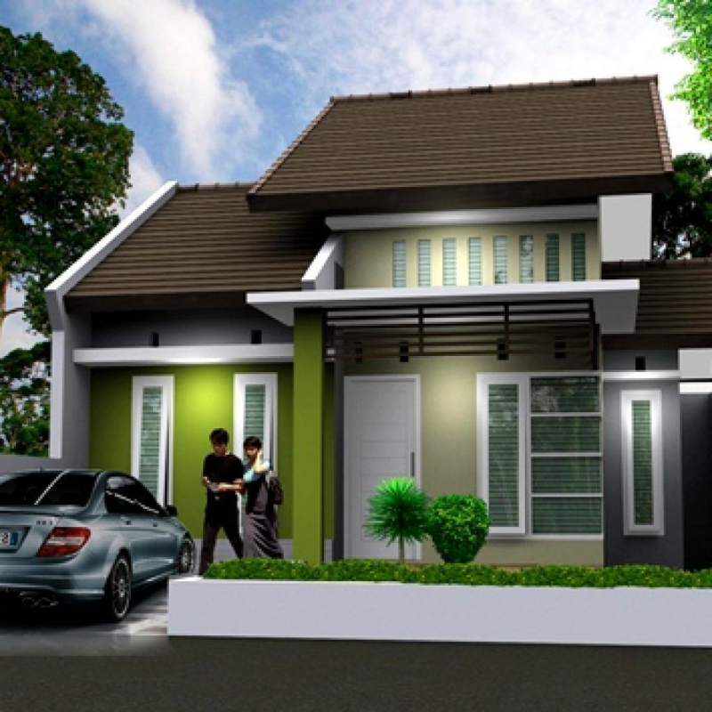 Desain Rumah Sederhana 3 Kamar di Kampung Sederhana
