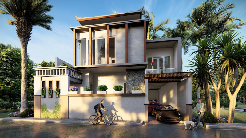 Desain Rumah Sederhana 3 Kamar di Kampung Terupdate