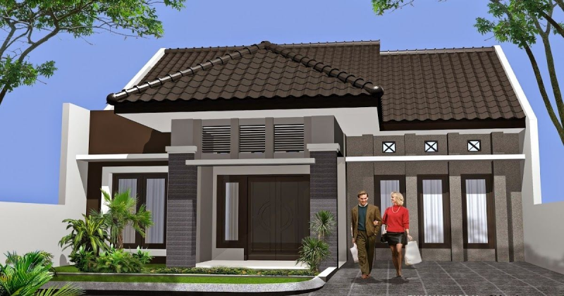 Foto Desain Rumah Sederhana 3 Kamar di Kampung
