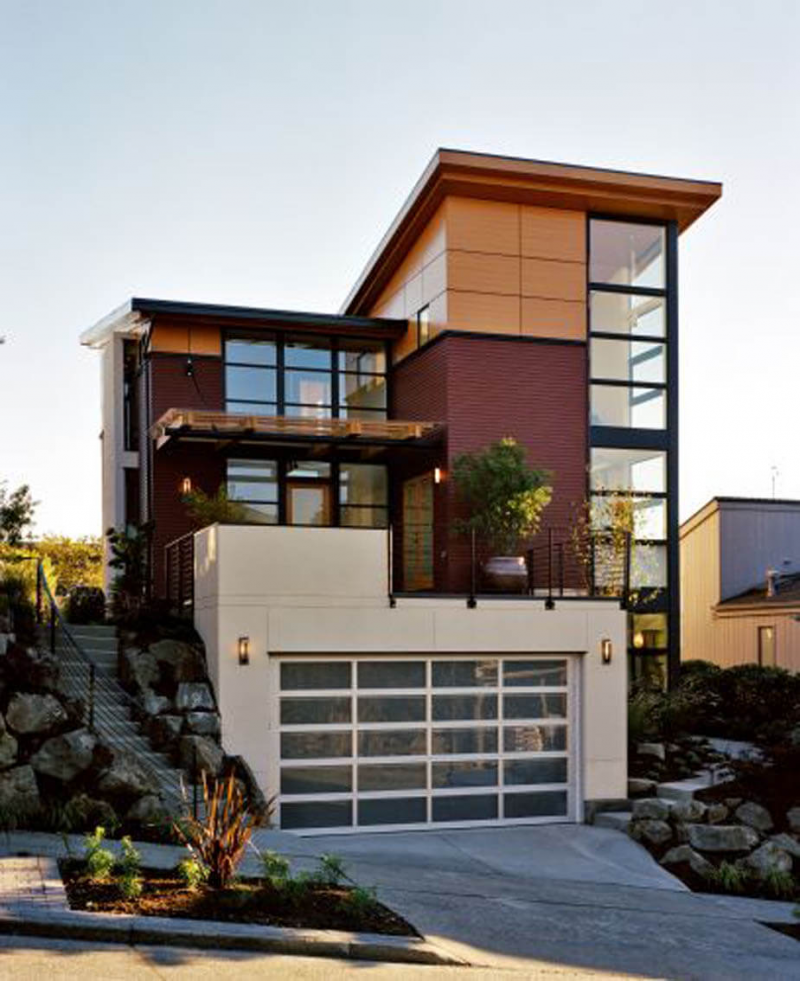 Desain Rumah Tingkat 2 Minimalis Modern