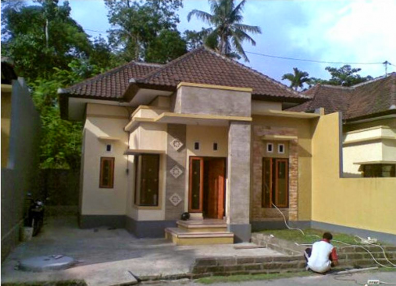 Foto Desain Rumah Sederhana di Desa