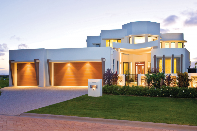 Contoh Gambar Desain Rumah Super Mewah 2 Lantai